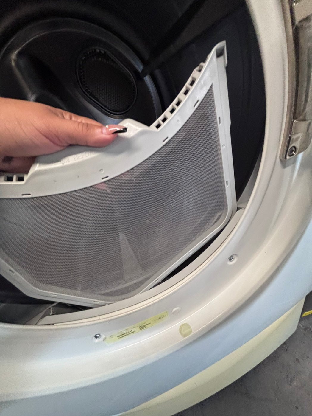 >-*July 4th sale 🇺🇸 Samsung   Dryer electric 220v in front load w/pedestal extra storage large capacity 27" used-refurbished #ESSGE6XB
