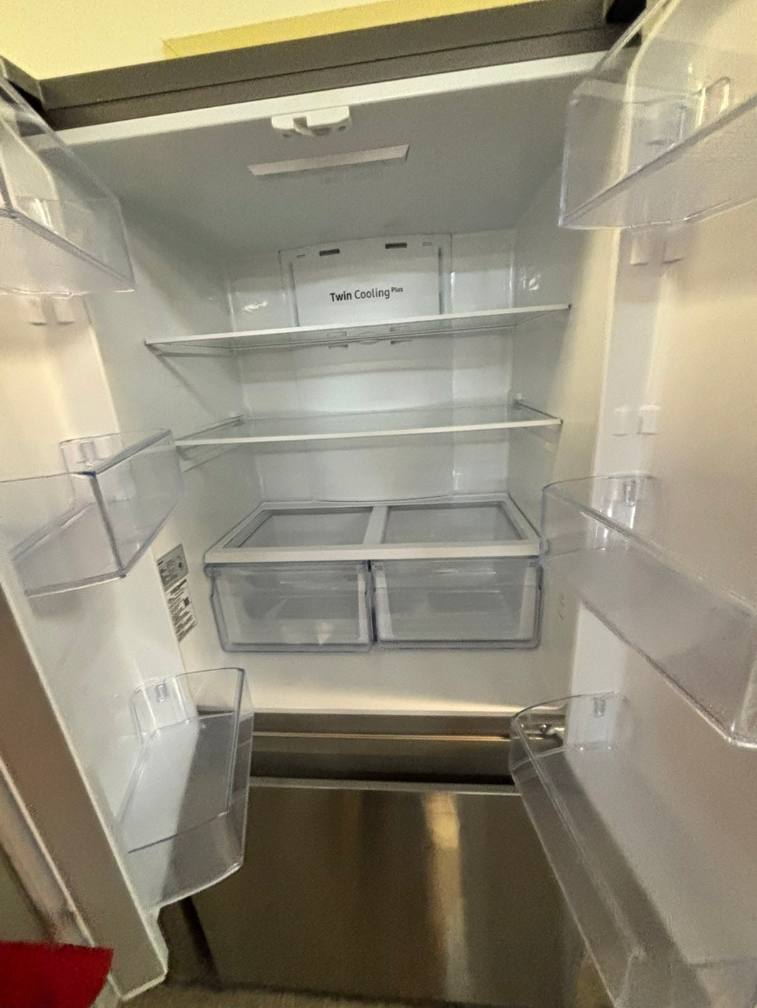 *🎄Holiday Sale 🎁Used | Refurbished-Samsung  32”  French door refrigerator counter depth slate *with maker inside - stock number #RF11C3L