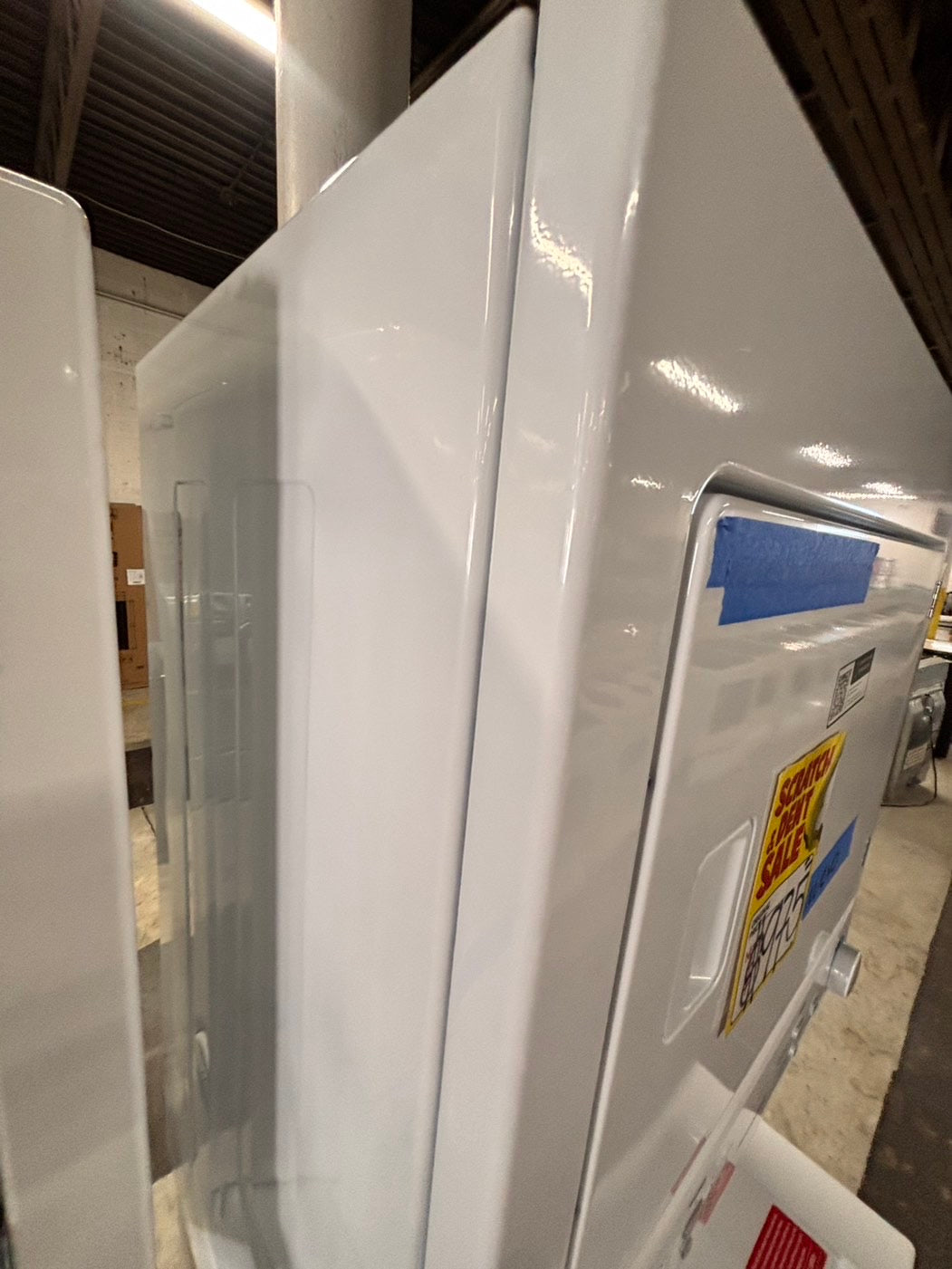 >new open box 📦 Frigidaire stacked laundry center Electric 220v washer & dryer unit in white 27" #LWR28B