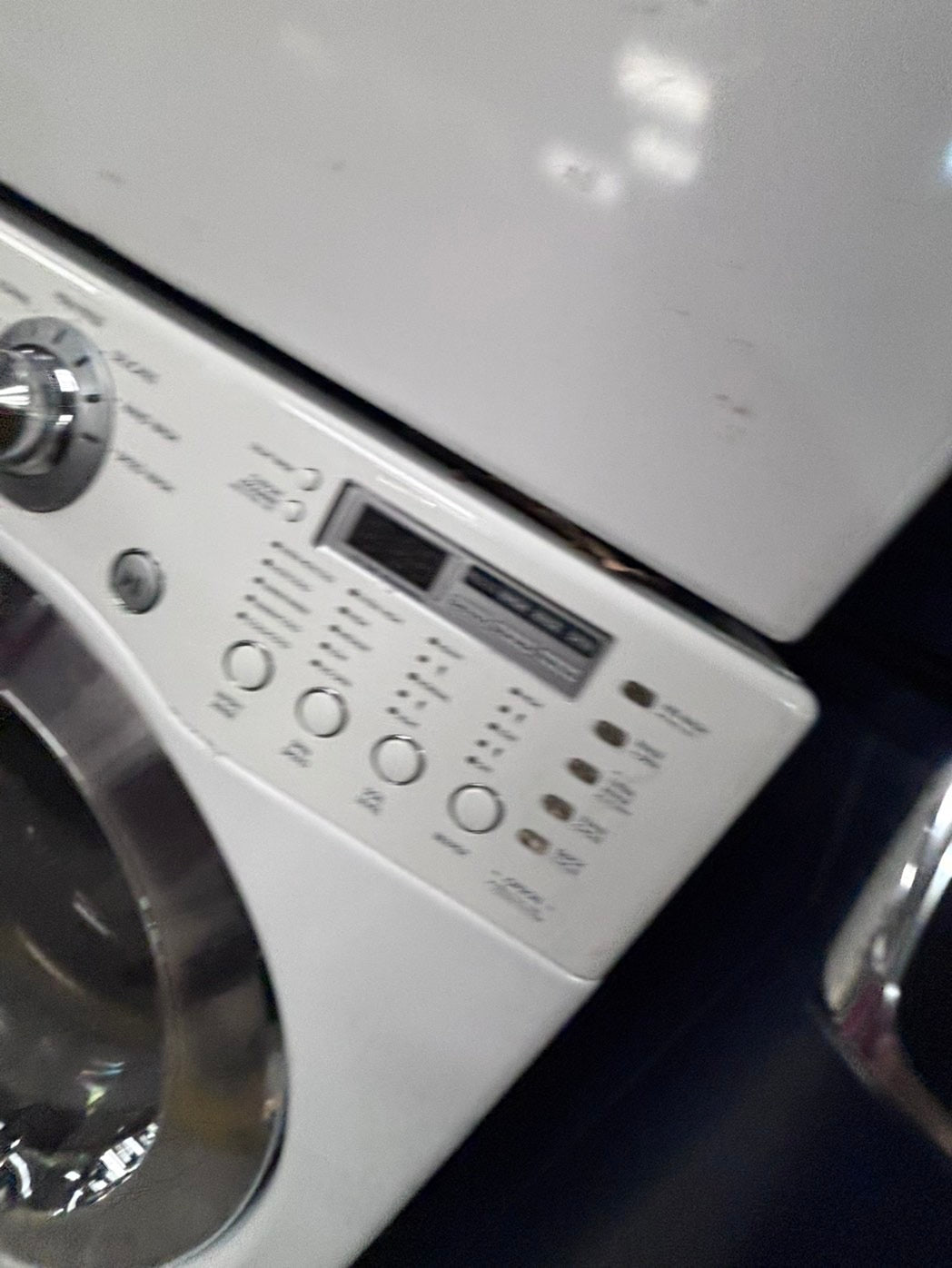 >*LG washer & dryer set electric 220v front load stackable or side by side - sensor dry in white #WDAZ6BSET