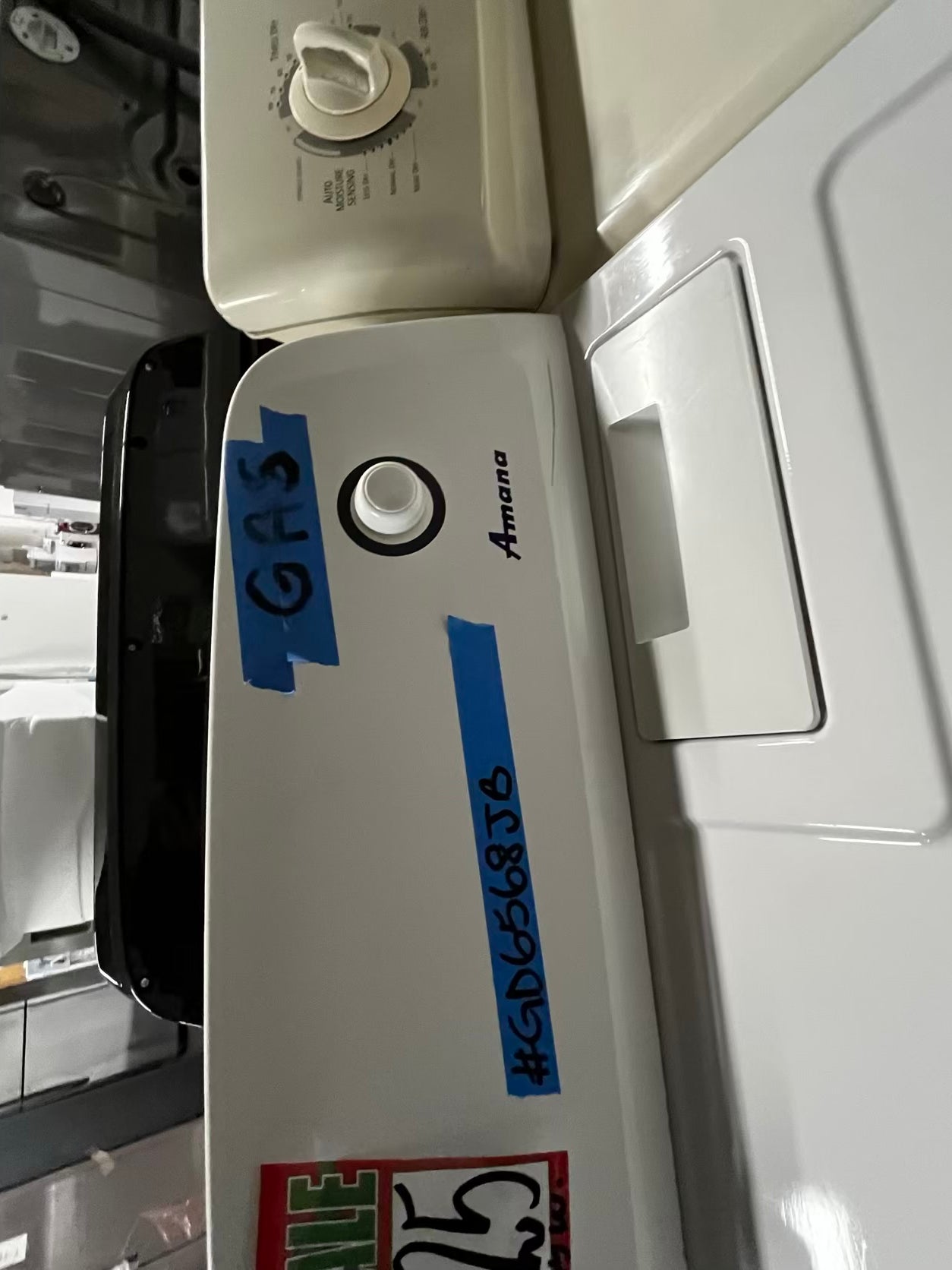 🎄Holiday Sale 🎁 Amana side x side GAS dryer large capacity 29" Refurbished #GD6568JB