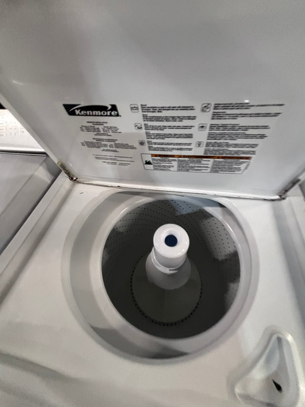 }sale🎈kenmore heavy duty Top load washing machine w agitator 27" in good condition,used-Refurbished #TK1527B