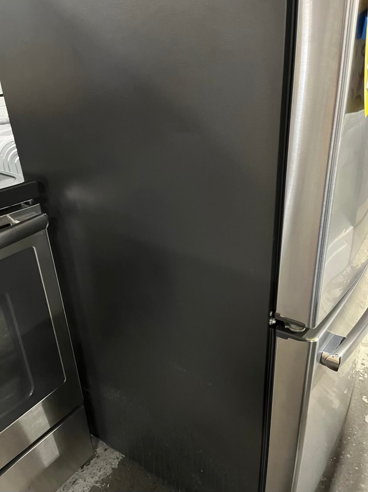 Special Offer | GE kitchen combo / Refrigerator counter depth 36” & Electric  range stainless steel - 2  appliances 
 #RF734VB  Refurbished