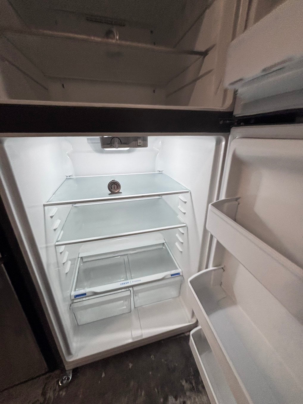 >*frigidaire  top freezer refrigerator stainless steel used-refurbished 30"x 66’’h #RFF819B