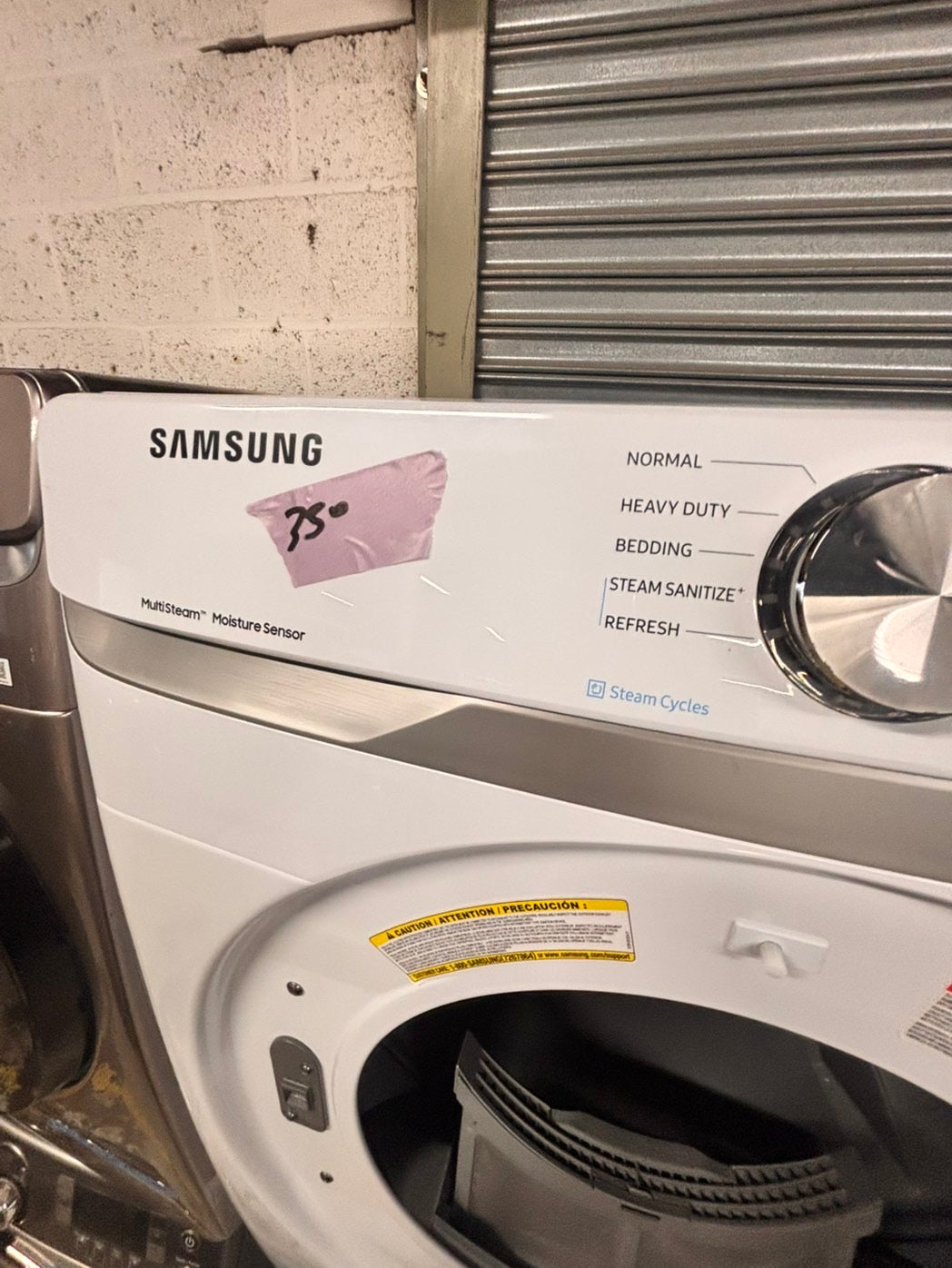 >sale🔥mix & match Samsung washer 4.5 cu ft & dryer 7.5 cu ft set electric 220v front load stackable or side by side - sensor dry He white color   #SW6RZ4SET