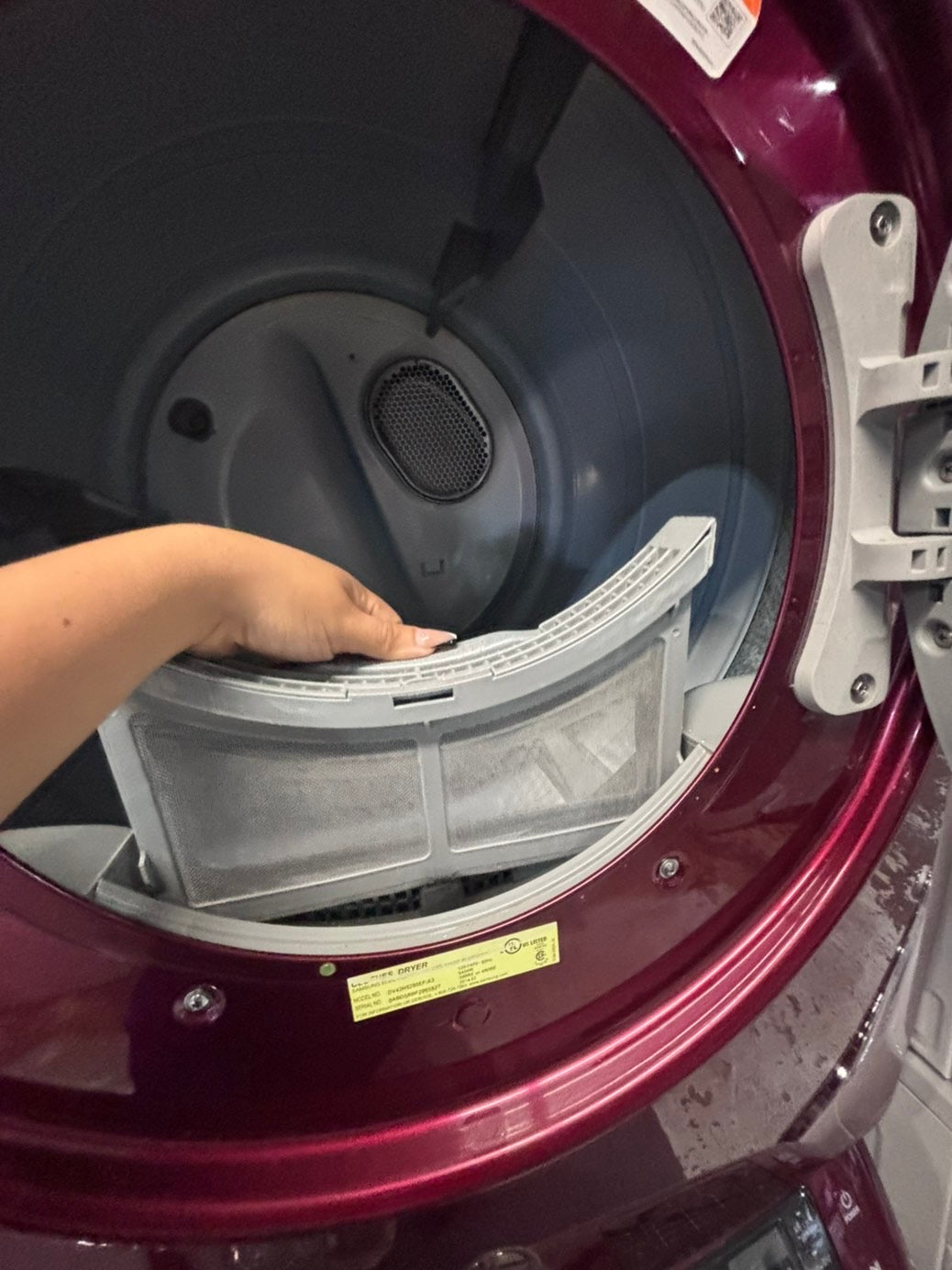 >*July 4th sale🇺🇸Samsung steam ENERGY STAR washer 4.5 cu ft & dryer 7.5 cu ft set electric steam 220v front load stackable or side by side - sensor dry ,burgundy color #BGC4Q1SET