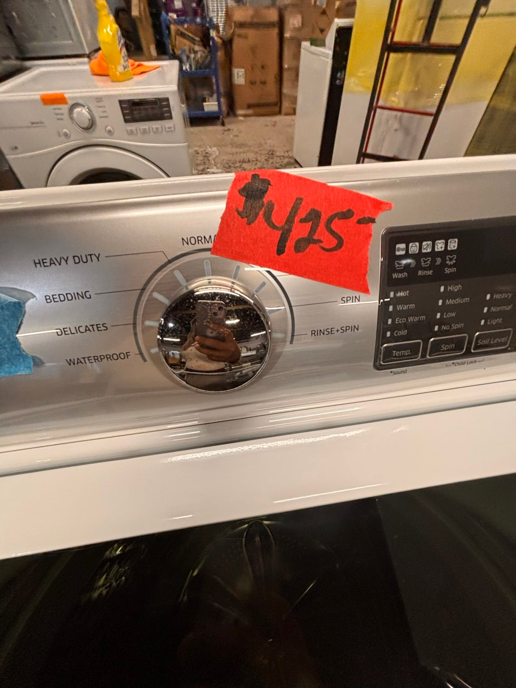 } }Samsung 27” white color Top load washer  Large capacity stainless steel Drum working 💯  with warranty ! used,refurbished #SAWTGQB