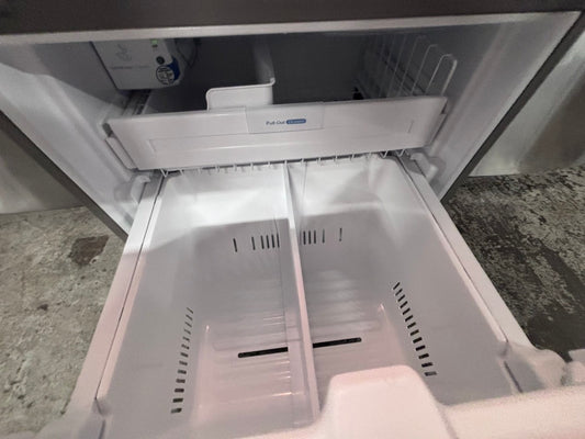 >LG 30 in. W /22 cu. ft. French Door Refrigerator with Ice Maker in Stainless Steel  Refurbished #A2RFHBB