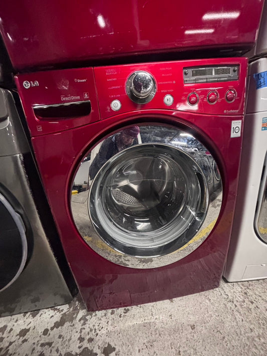>washer red  4.0cu.ft  stainless steel drum used-refurbished #FWLR47B
