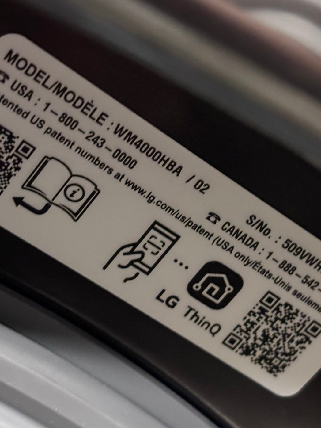 >>LG Open Box 📦 Scratch & Dent 4.5 cu. ft. Ultra Large Capacity Front Load Washer 
 & 7.4 cu. ft. Large Capacity Front Load Electric Dryer - black steel  Set / stock number #WD4001CB