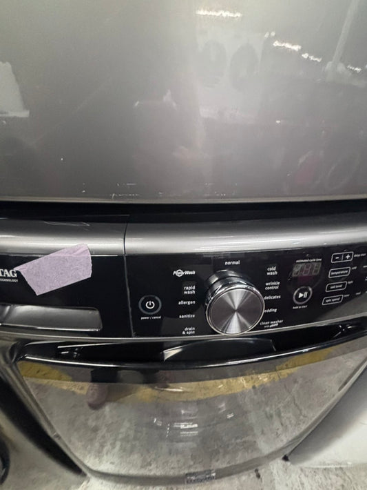>*maytag white washer 4.5cu. ft. Large capacity, in great condition 27” stackable or side by side  used-refurbished  #FWH846B