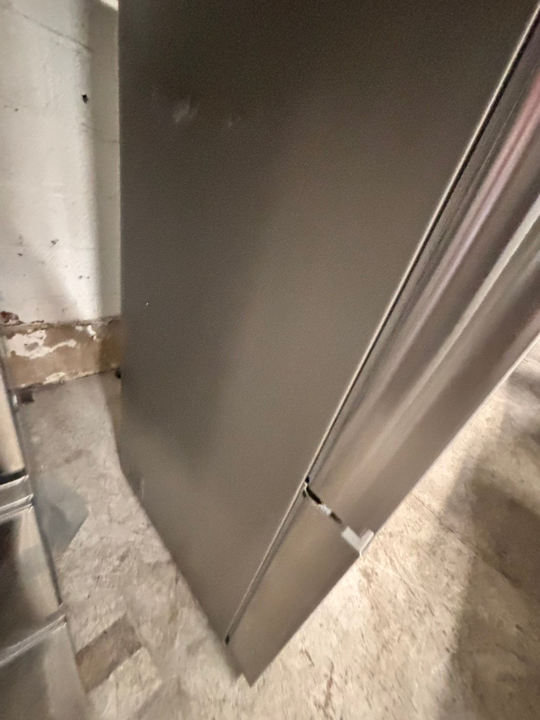 > LG new open box 📦 costumer return 27 cu. ft. SMART Counter Depth MAX French Door Refrigerator with Ice and Water inside ADA Comp in PrintProof Stainless Steel #RLIOAB