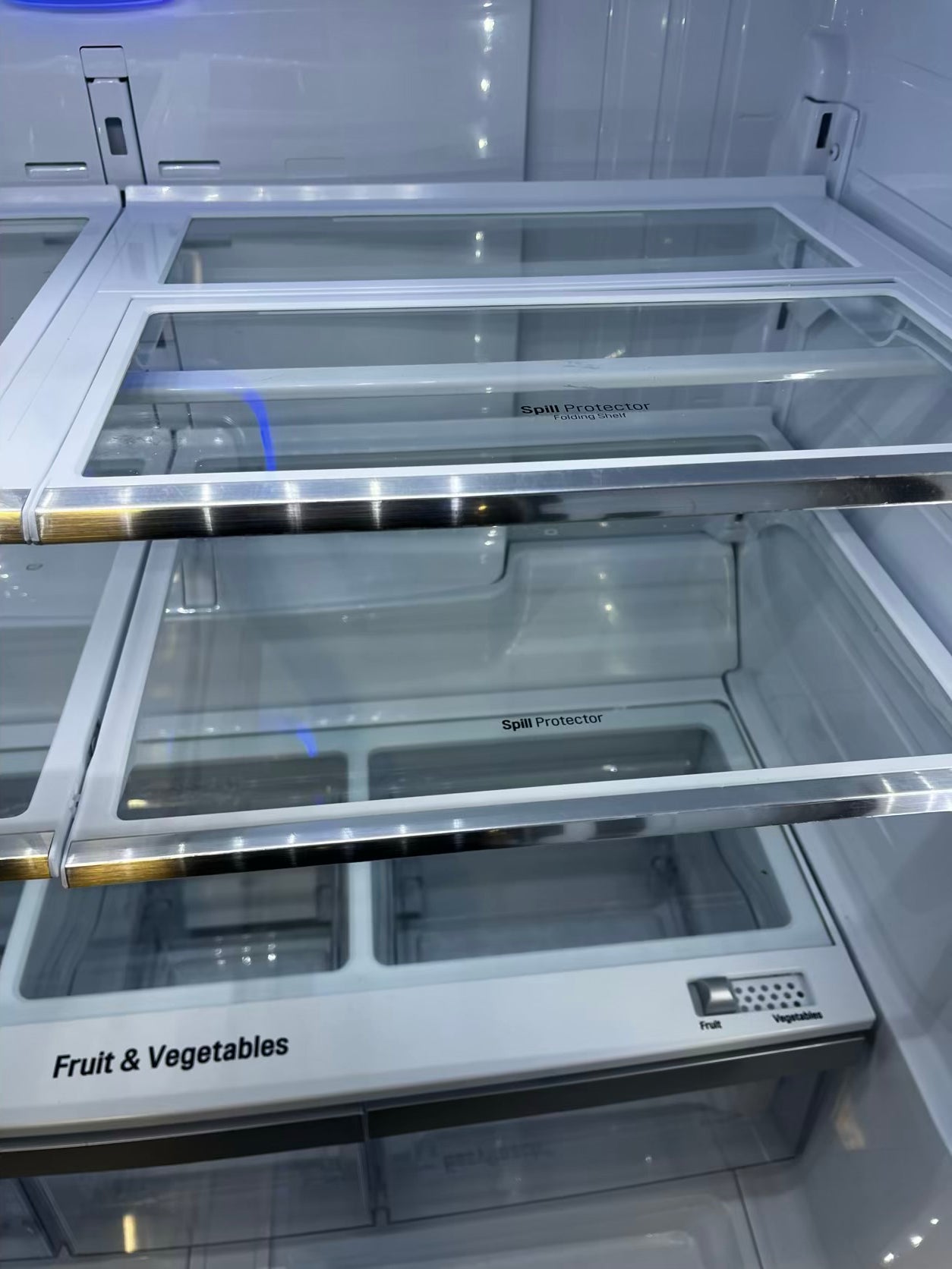 LG Four door Refrigerator stainless steel Showcase w/ ice water dispenser 36" counter-depth  #RF37479B