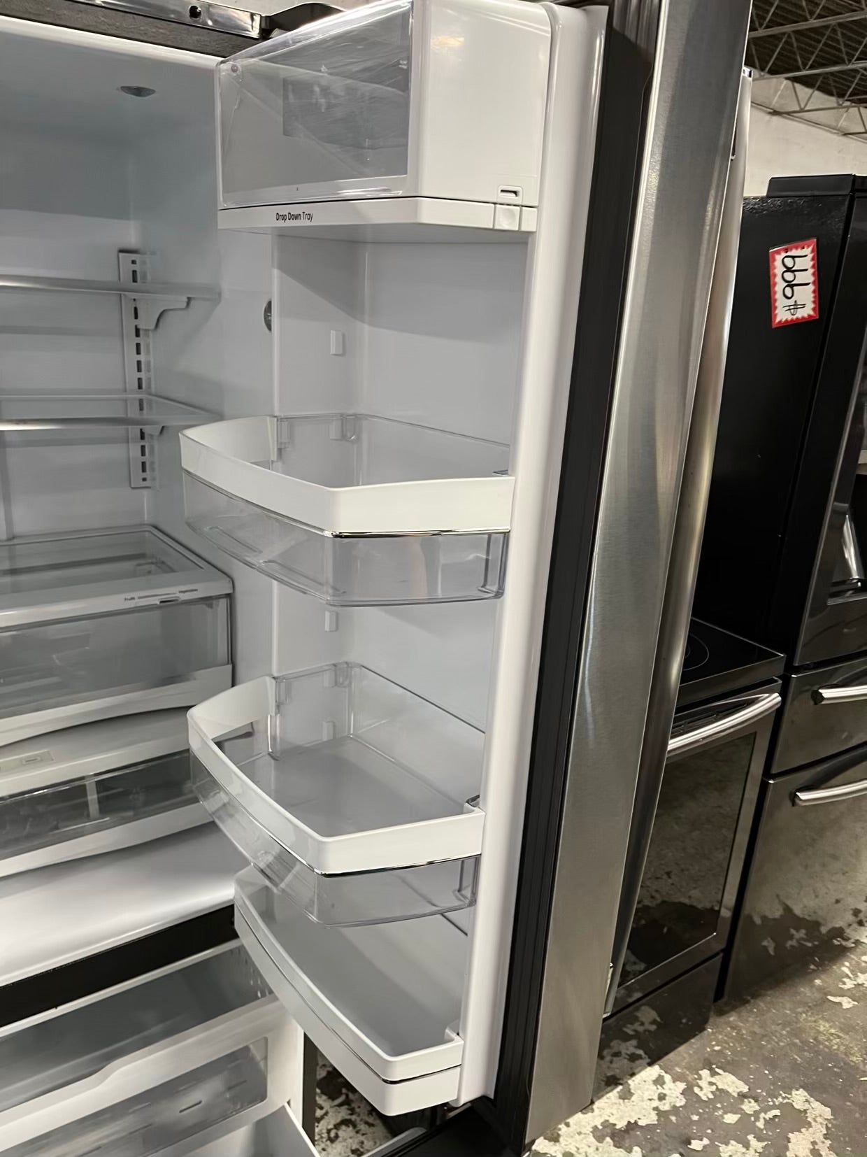 Special Offer | GE kitchen combo / Refrigerator counter depth 36” & Electric  range stainless steel - 2  appliances 
 #RF734VB  Refurbished
