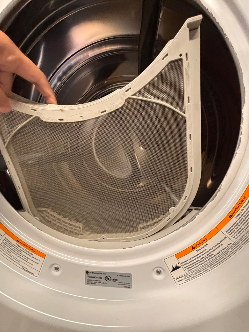 } } special🔥LG washer & dryer set large capacity,electric 220v front load stackable or side by side - sensor dry , working 💯 with warranty ! in silver-gray color used,refurbished #LGGY14SET