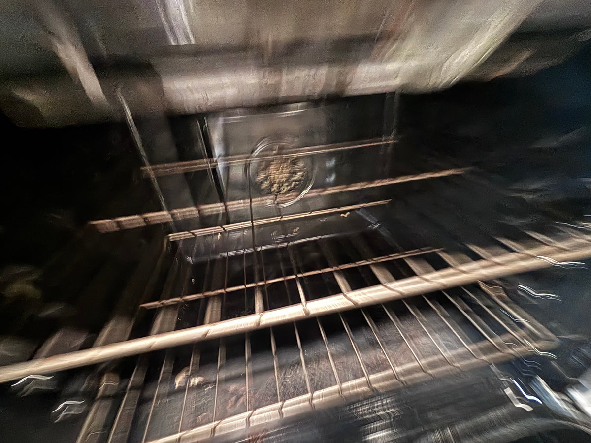}sale🎈GE black electric 220v glass top range 5 burners bake Broil roast self clean black color 30" used-Refurbished working 💯with warranty  #BGE41B