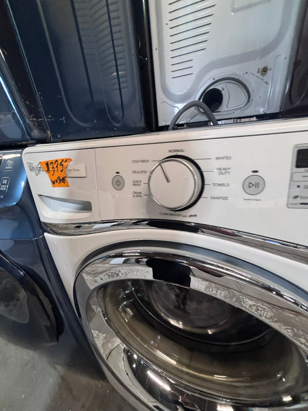 }SALE🎈 front load washer large capacity - in white color #WWS19TB