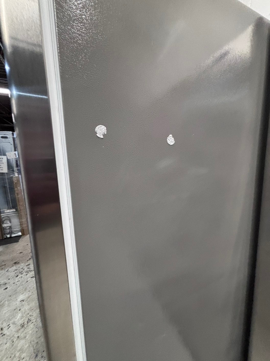 >*36” x 69h GE side by side Refrigerator and freezer stainless steel w/ice water dispenser 36” #SBS36ZB