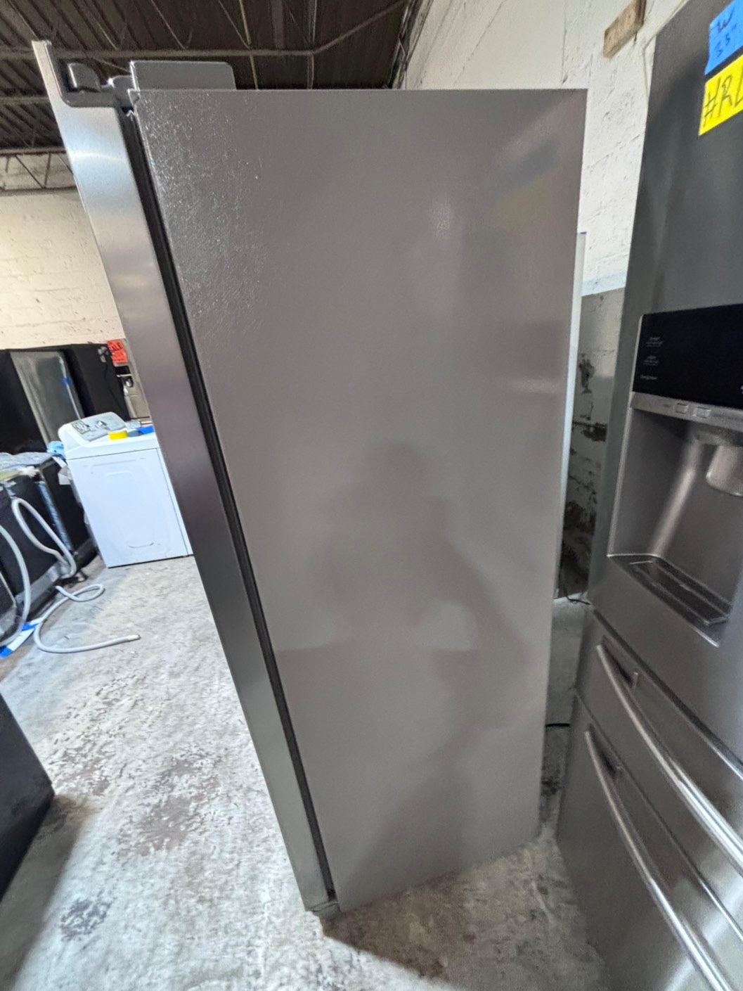 >*early July 4th sale🇺🇸36”frigidaire counter depth side by side door fridge  stainless steel w/ice water dispenser 36” #FRG24AAB