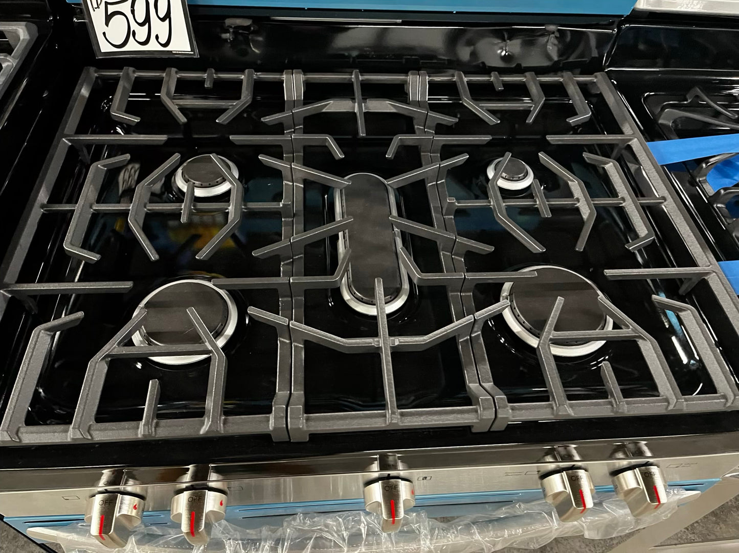 🎄Holiday Sale 🎁 Open Box | Scratch & Dent Frigidaire  5.8 cu. ft. Gas Range 5 burner with  in Stainless Steel #ER22936B