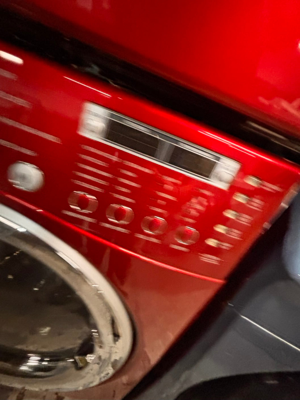 } } LG washer & dryer set large capacity,electric 220v front load stackable or side by side - sensor dry , working 💯 with warranty ! in red color used,refurbished #LGRR74SET