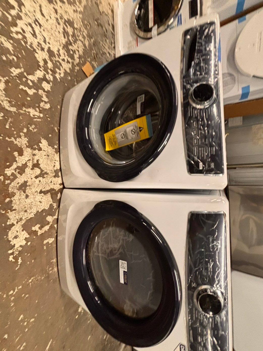 >*Electrolux front load washer& dryer set large capacity energy start , steam   new scratch and dent #FDD55XB