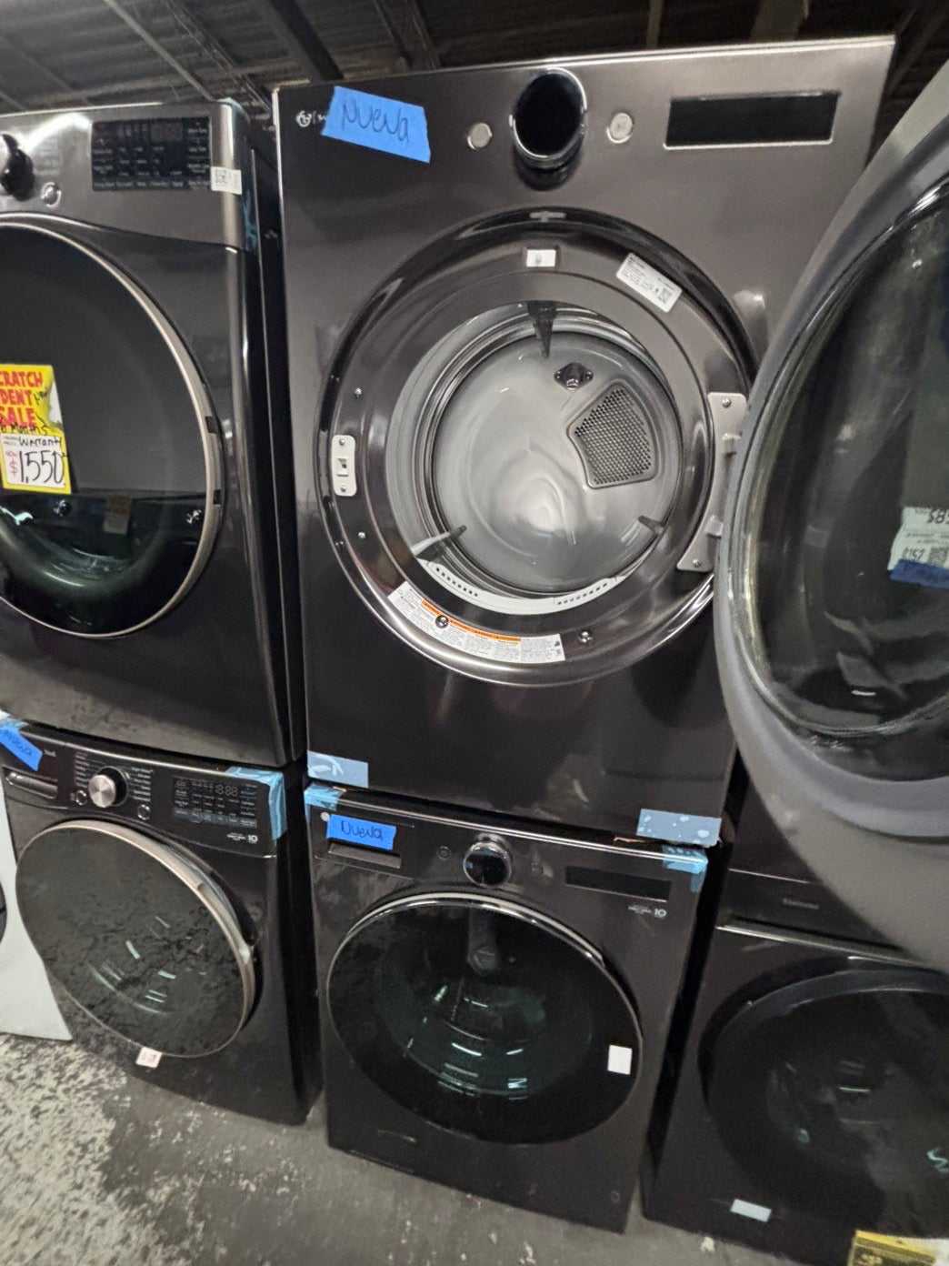 >>LG 6700 Series Black Steel Front Load Washer & Electric Dryer Package includes LG 5.0 Cu. Ft. Black Steel Front Load Washer and LG 7.4 Cu. Ft. Black Steel Front Load Electric Dryer #WD67001CB
