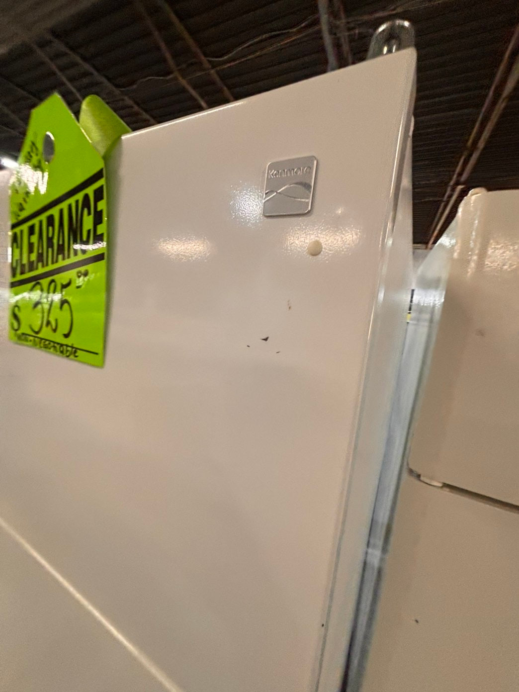 >*kenmore 33” Top freezer fridge   White working 💯  used-refurbished #RWWK7B