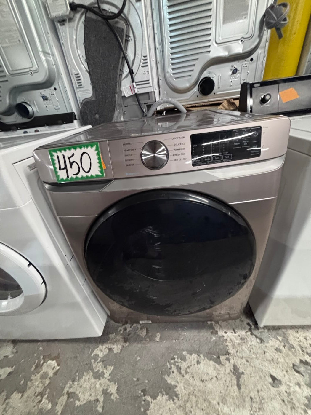 } SAMSUNG front load washer large capacity - in Tuscan ,champagne color #WSP14TB