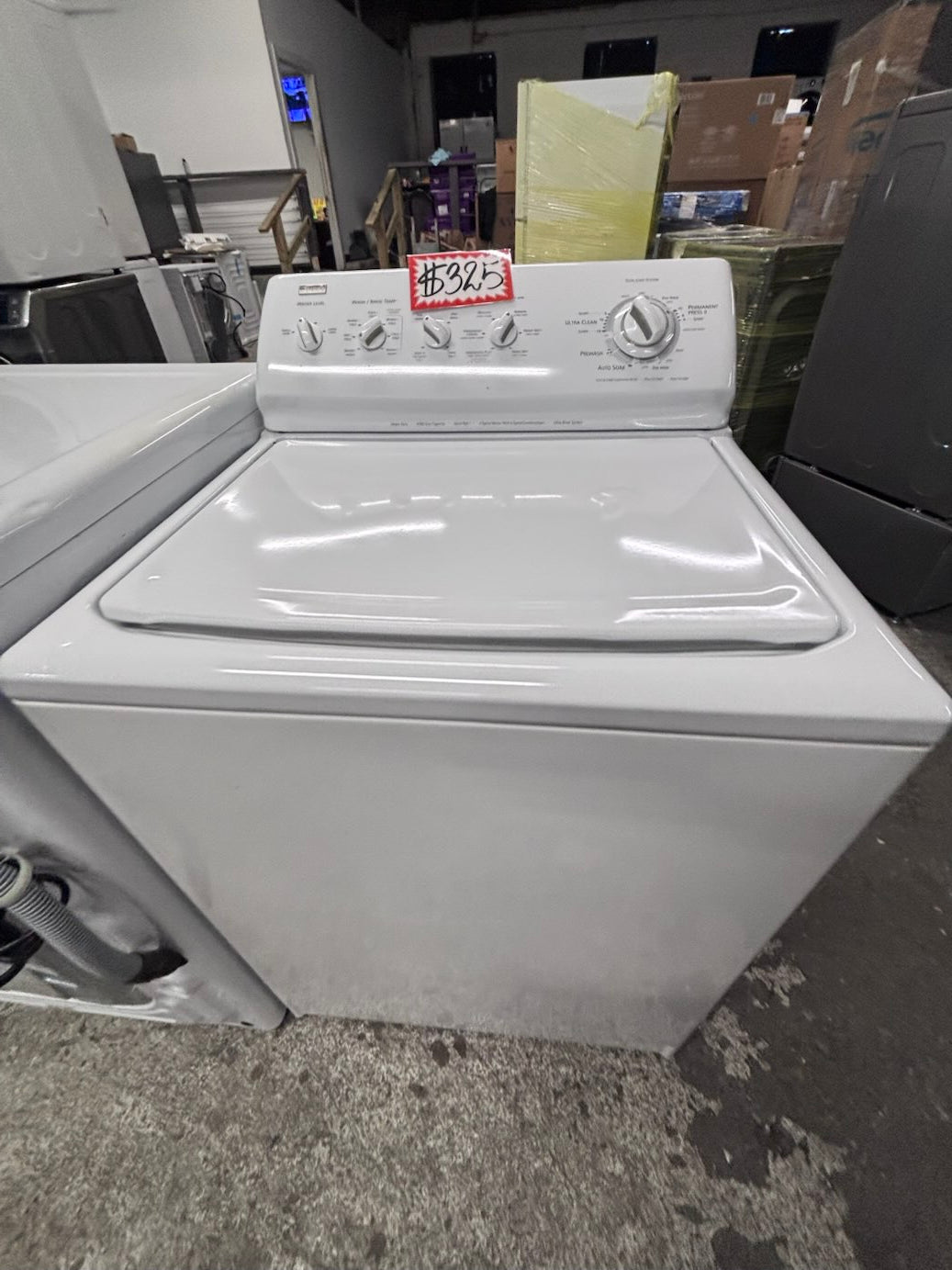 }🎈kenmore heavy duty Top load washing machine w agitator 27" in good condition,used-Refurbished #TK1137B