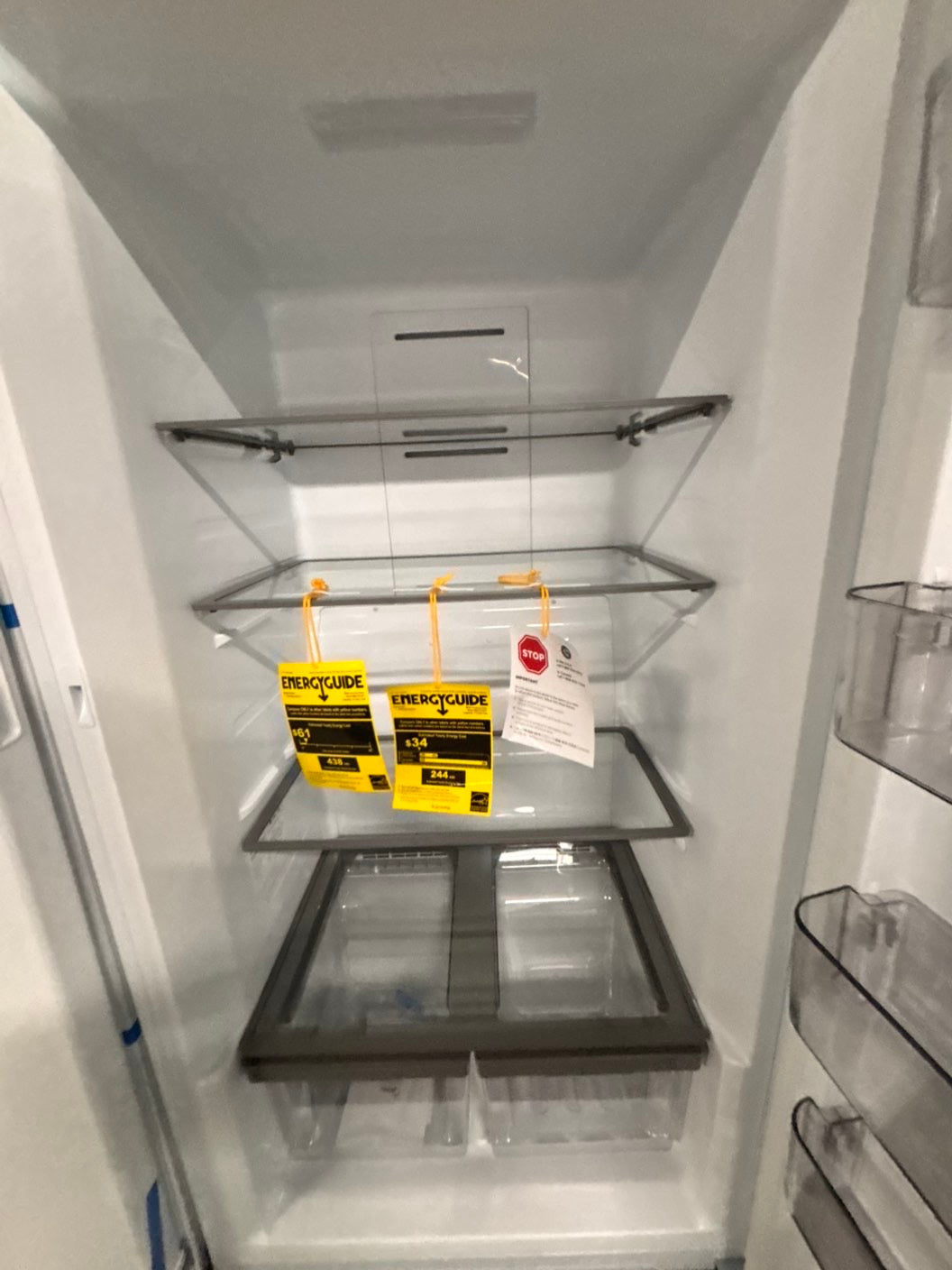 Open box 📦 17cu. ft. Midea Garage Ready Freezer/fridge convertible in White with Temperature Alarm ENERGY STAR #FZR77WBB