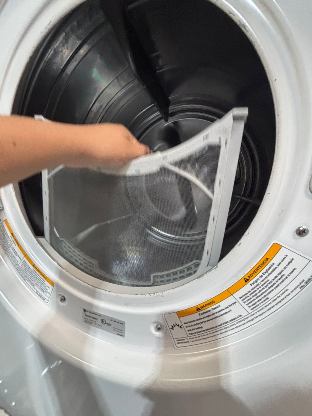>* July 4th special 🇺🇸LG washer & dryer set electric 220v front load stackable or side by side - sensor dry in white  #WECL55SET