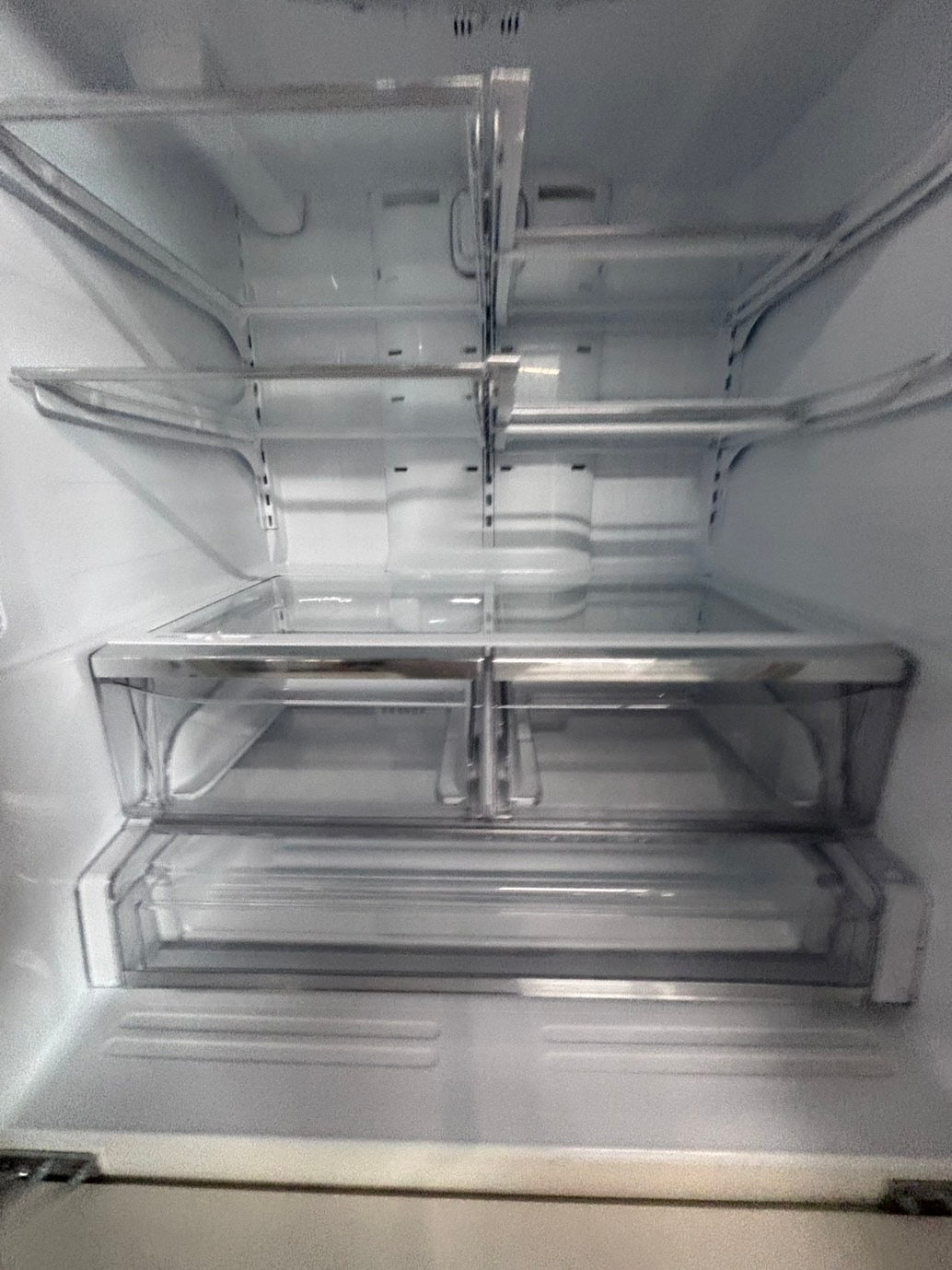 >special 🔥Used great condition used-Refurbished Kenmore  36”W x 69h x 30”depth french door refrigerator off white  w/ice & water dispenser 36 “ #RFK22CB