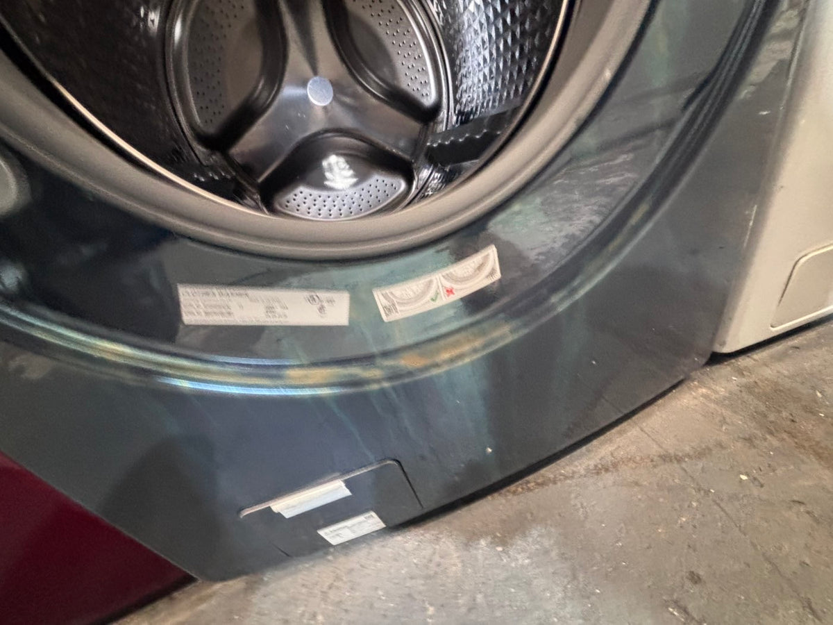 } special🎉samsung washer & dryer set electric 220v front load stackable or side by side - sensor dry in sky blue   #FLSK5SET