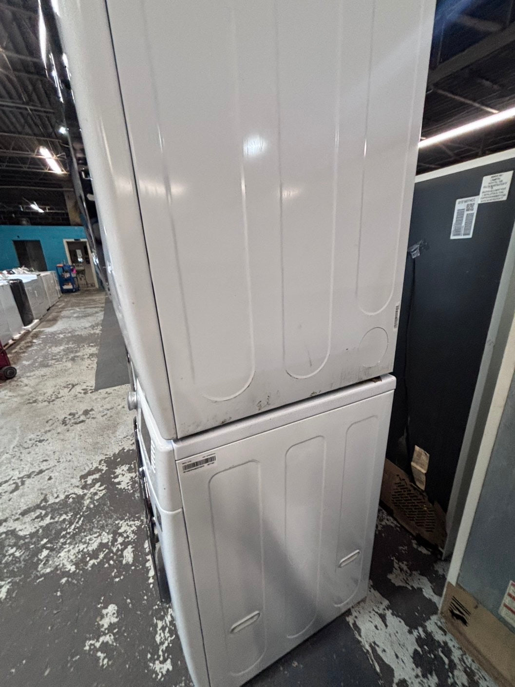 >*early July 4th special 🇺🇸kenmore washer & LG dryer mix & match set electric 220v front load stackable or side by side - sensor dry in white color #WH4YSET