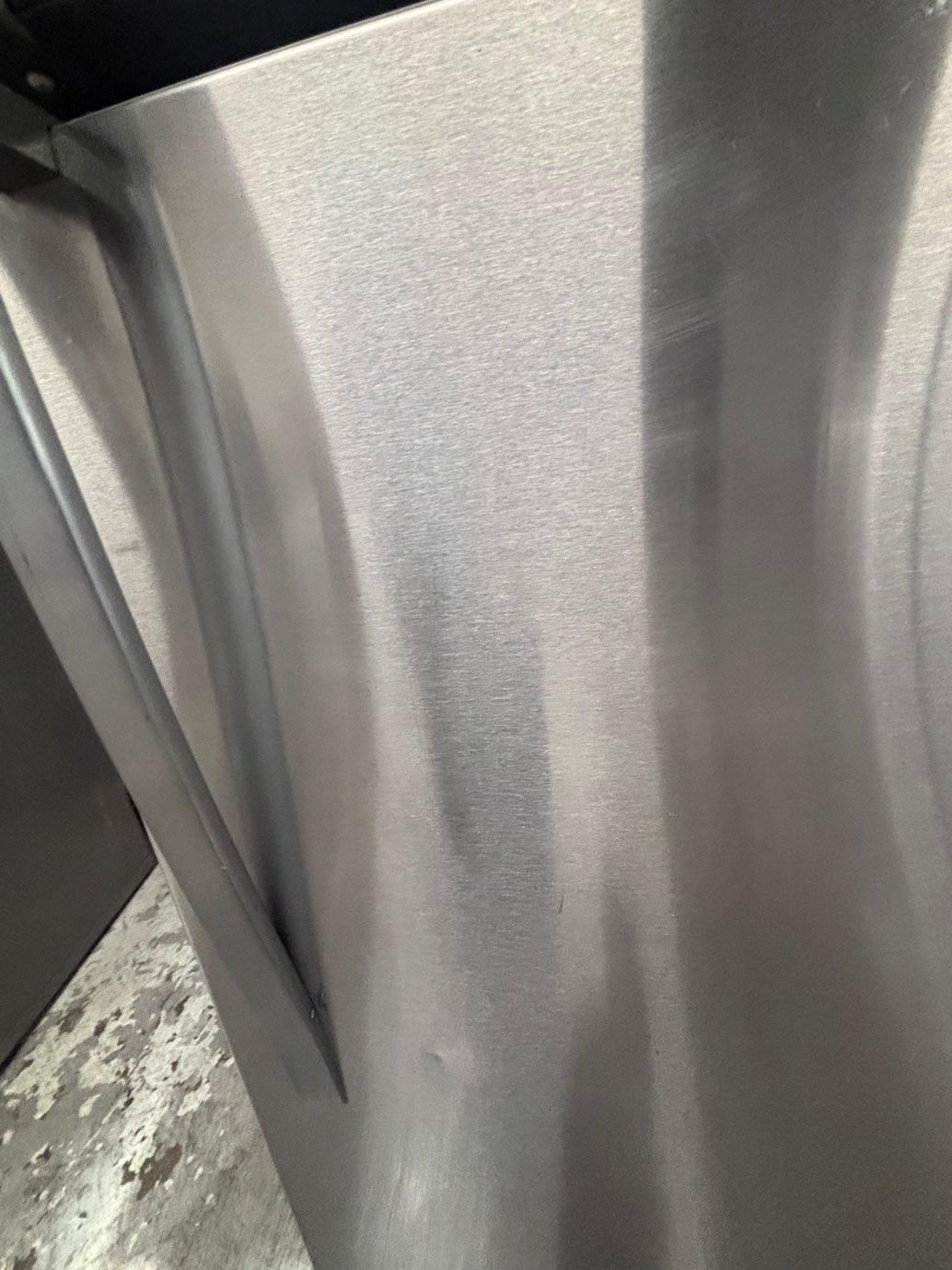 >*Whirlpool stainless steel top freezer refrigerator used-refurbished 30" #RPP4SB
