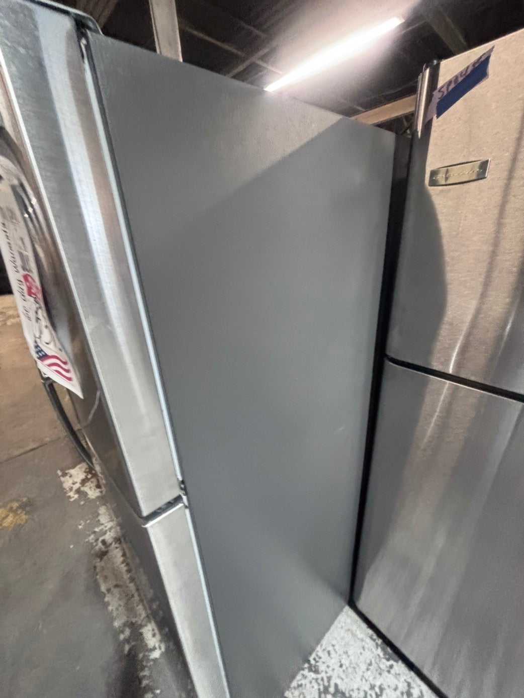 >*JULY 4th 🇺🇸sale🔥frigidaire  top freezer refrigerator stainless steel used-refurbished 30" #RFF719B