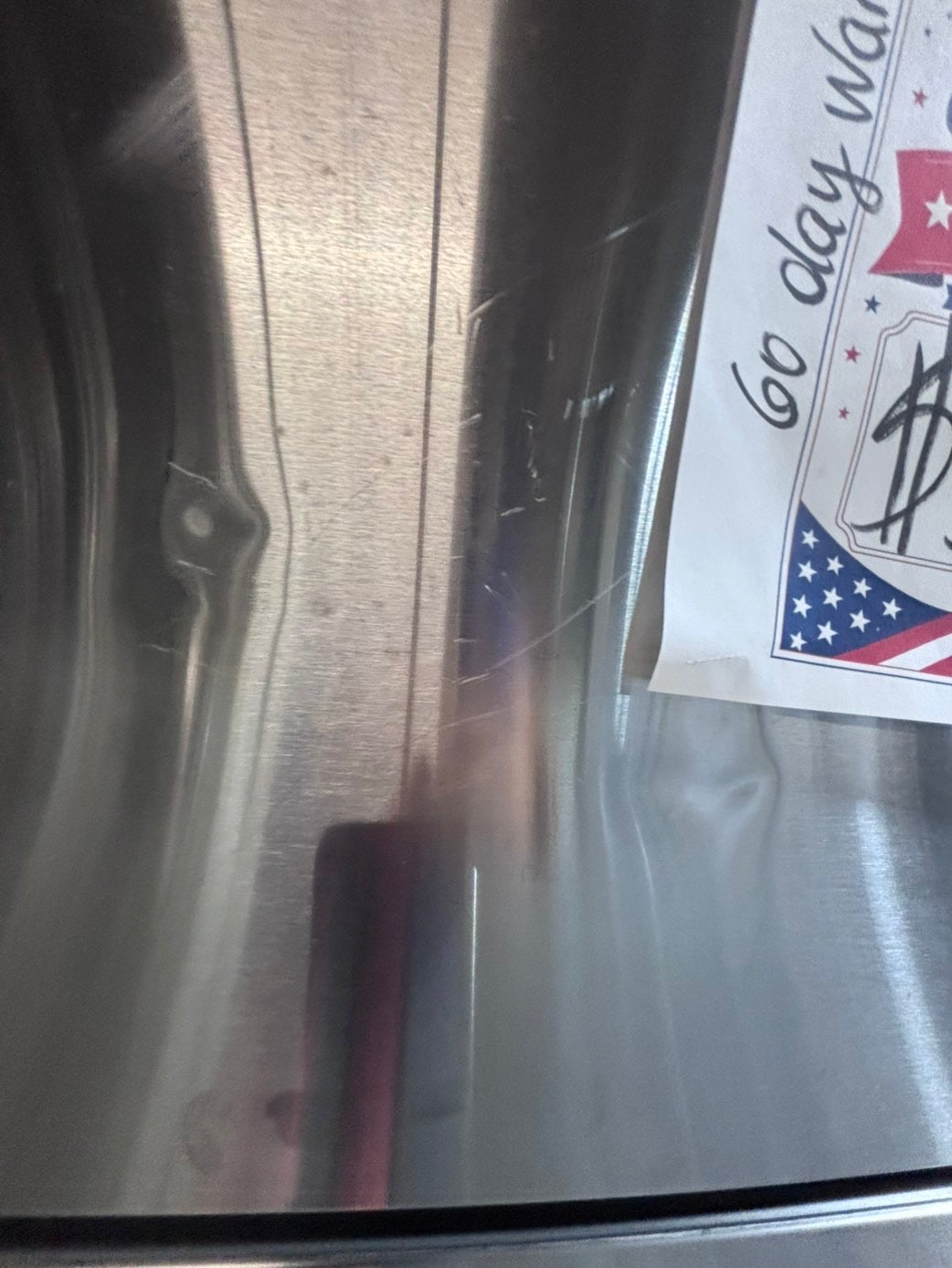 >*JULY 4th 🇺🇸sale🔥frigidaire  top freezer refrigerator stainless steel used-refurbished 30" #RFF719B