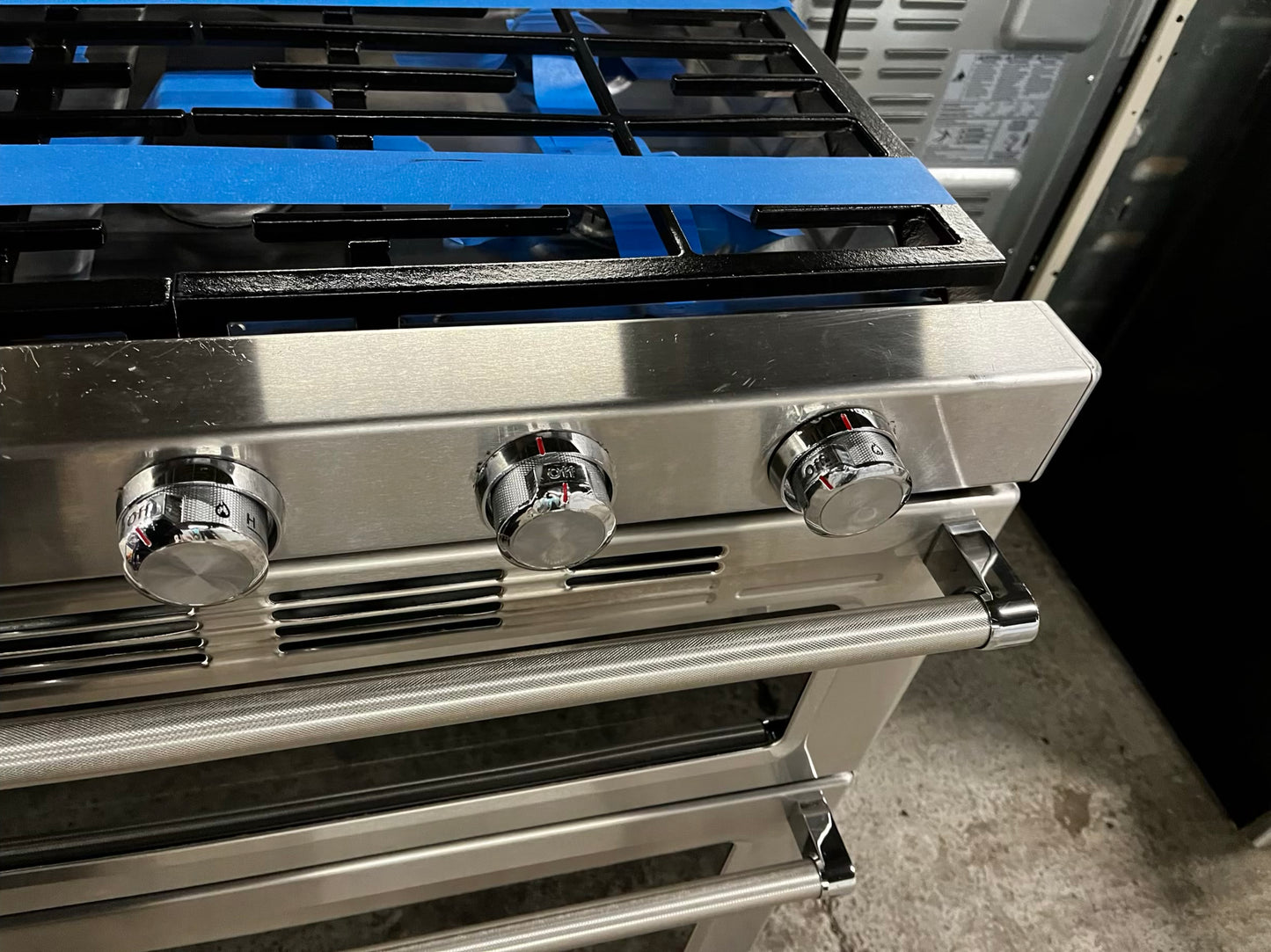 • 🍁 Thanksgiving Special  🦃  KitchenAid Gas range 5 burner convection bake broil self clean in stainless steel used-Refurbished 30” #GR9333AB