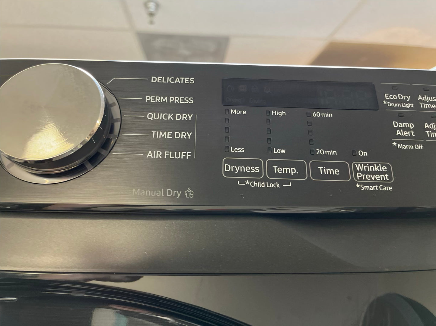 ~ ⚡️ Black Friday 🎉 New Open Box 📦 Scratch & Dent Samsung 4.5 cu. ft. High-Efficiency Front Load Washer in Brushed Black with Self-Clean+ & 7.5 cu. ft. Vented Stackable Electric Dryer in Brushed Black with Sensor Dry | Stock Number #WD6392SL