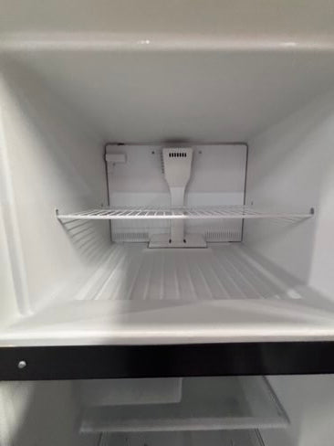 }sale🔥Whirlpool 30”18cu.ft -top freezer refrigerator steel color working 💯 with warranty -used refurbished 30” #TFW99PB