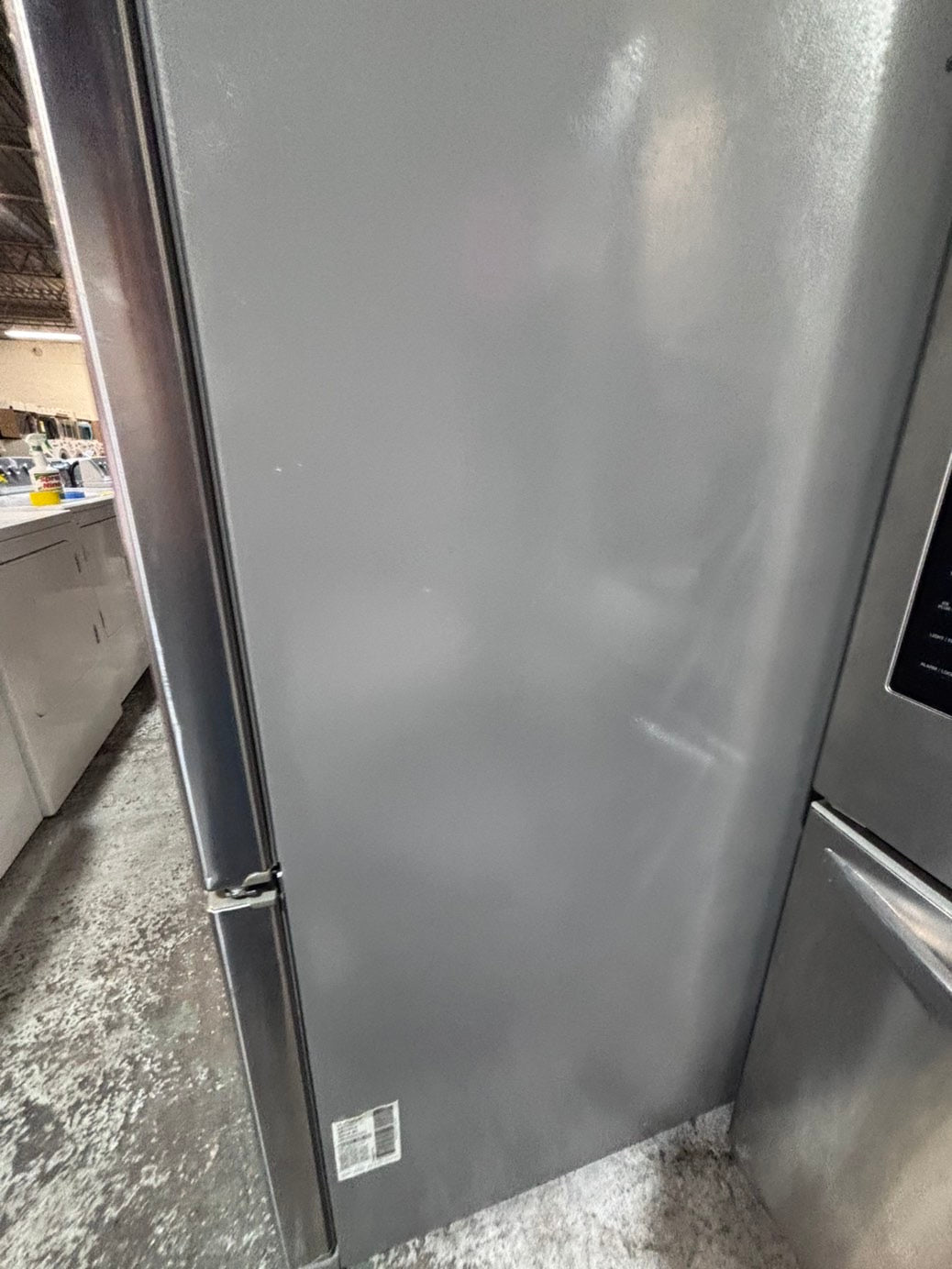 >* special 🔥used-Refurbished LG 36”w x69h x 29 depth refrigerator stainless steel w/ice & water dispenser 36 “ #LGDS73B