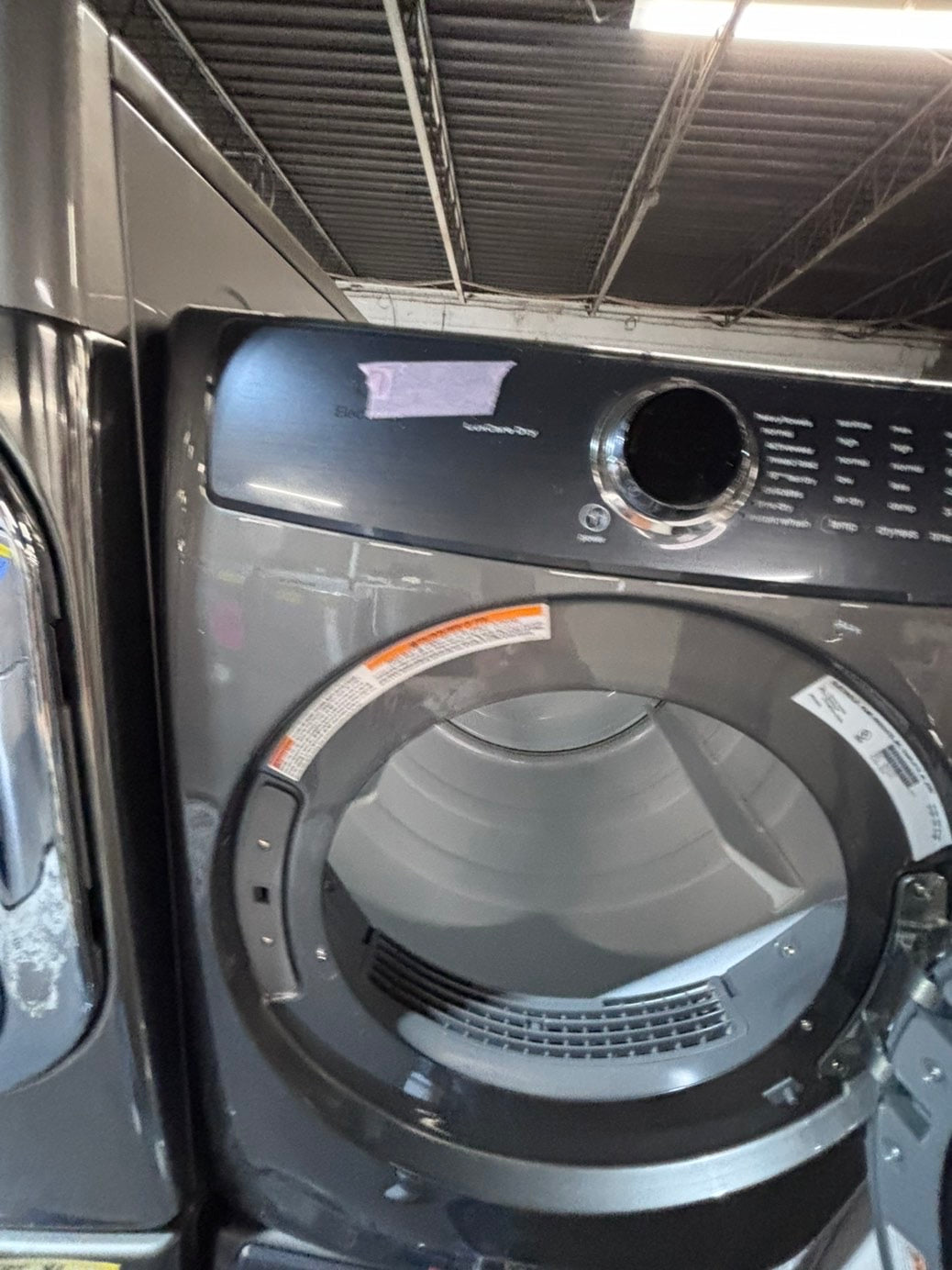 >* special 🔥Electrolux large capacity washer & dryer set electric 220v front load stackable or side by side - sensor dry in gray  #ELR9SET