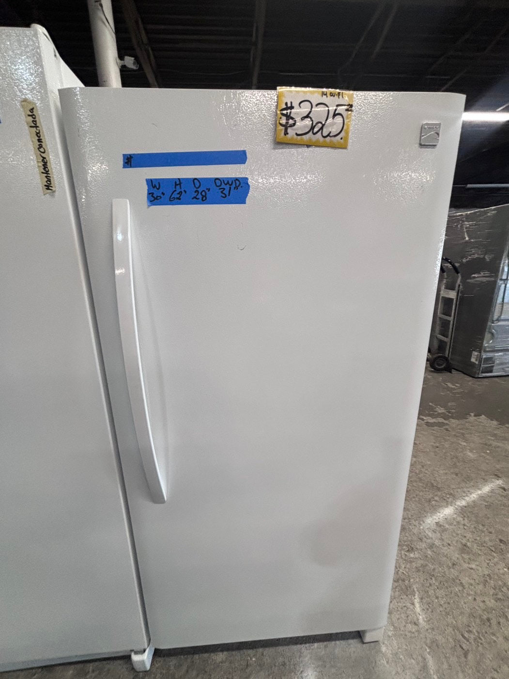 >sale 🎈Kenmore  up-right freezer white 14.cu.ft Refurbished-used #RF9755B