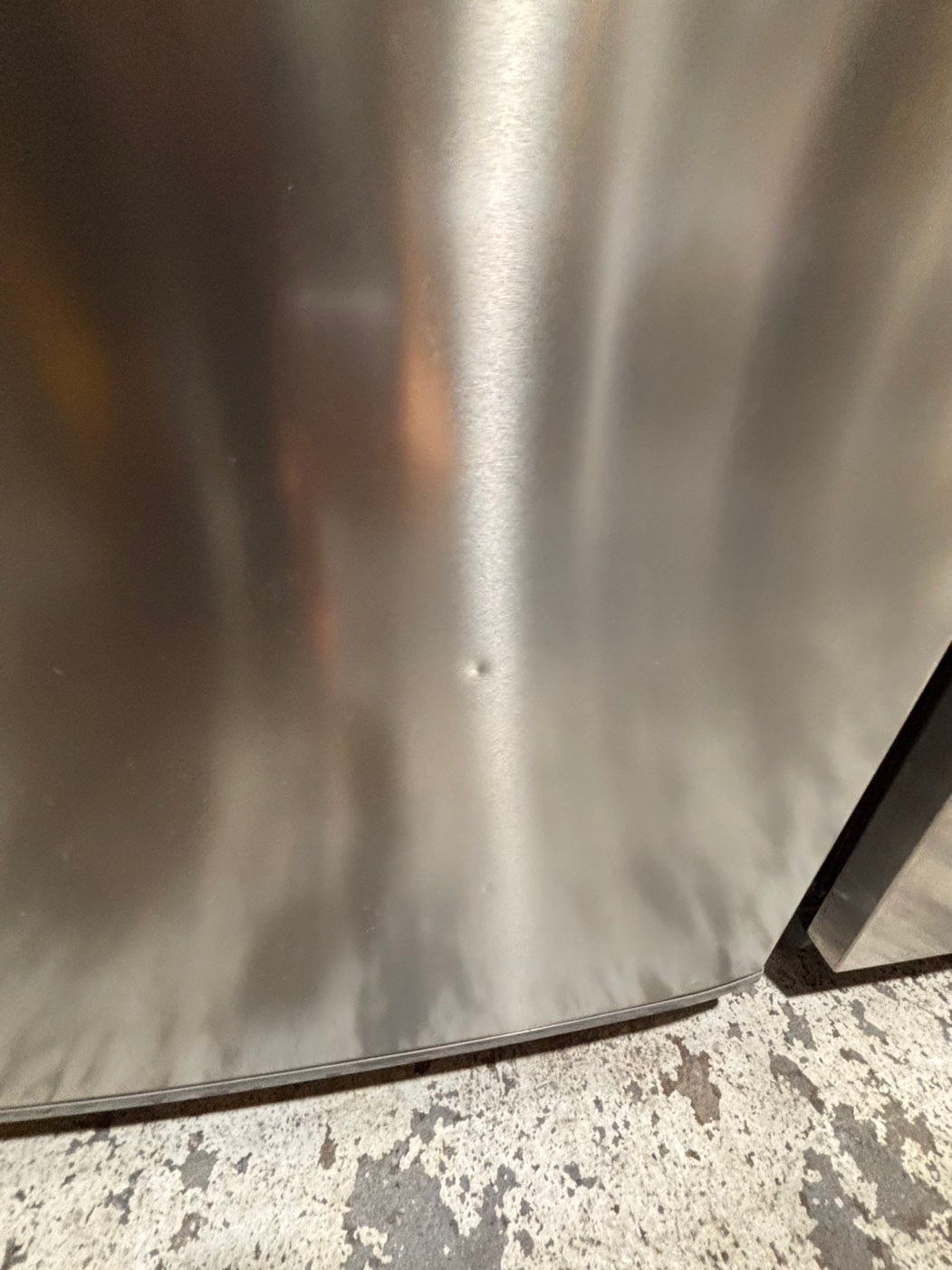 >*kenmore 33” Top freezer fridge   ,stainless steel. used-refurbished #RTKE91B