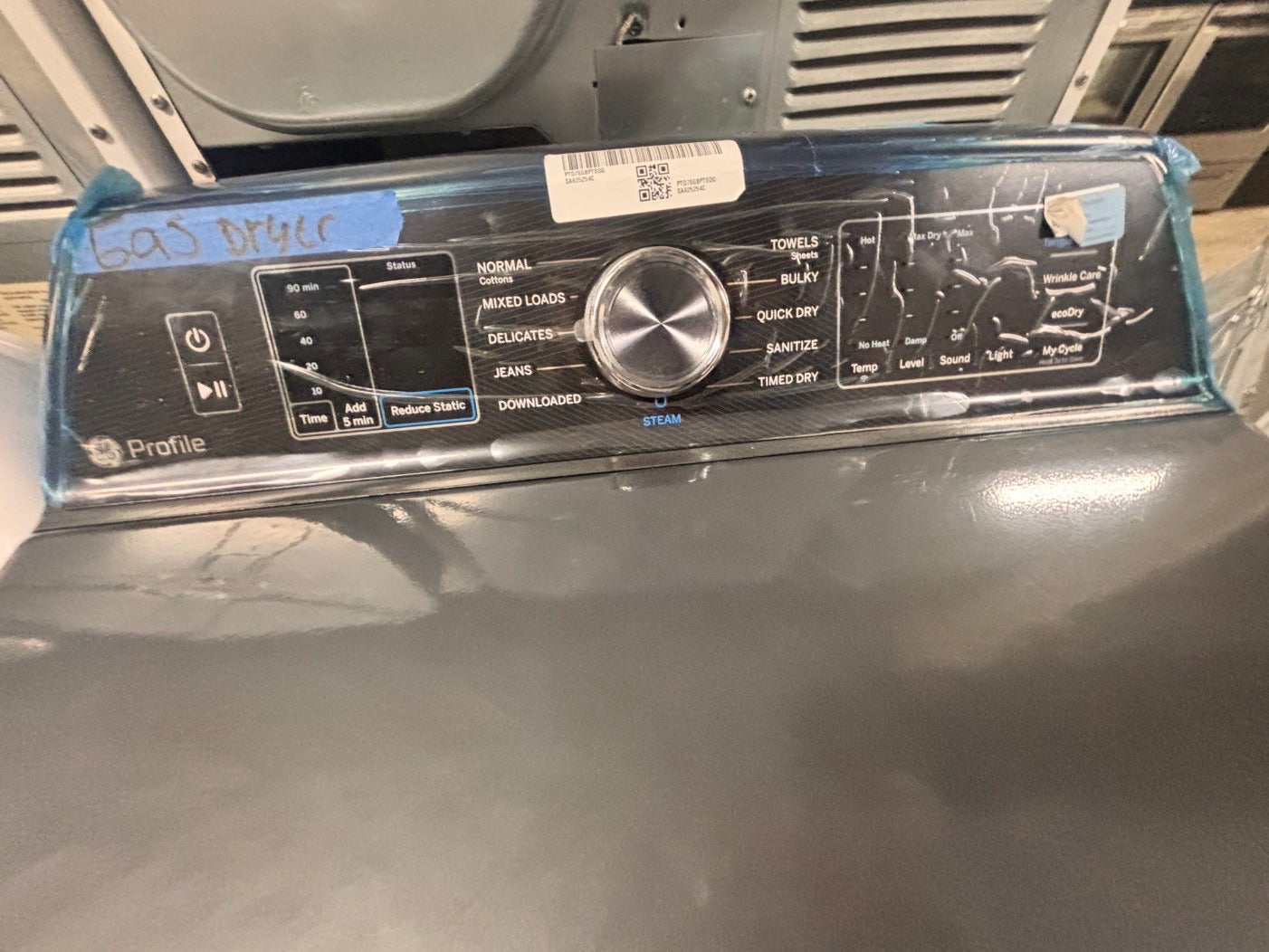 >new Open Box 📦 GE gas 110v dryer side x side large capacity  #ED5GG2L