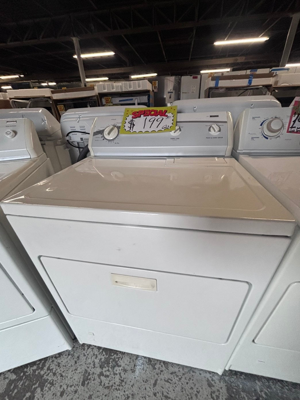 >Sale🔥kenmore gas dryer side by side large capacity in white 29” #GD3X1B