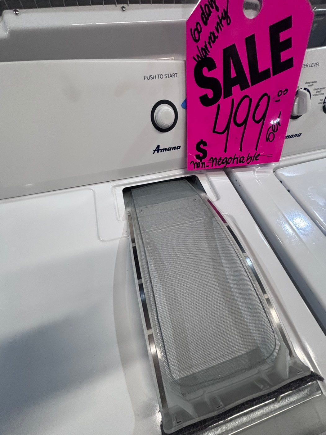 >*sale🔥Amana top load washer  & electric dryer 220v  set top load side by side #TLE2T1B