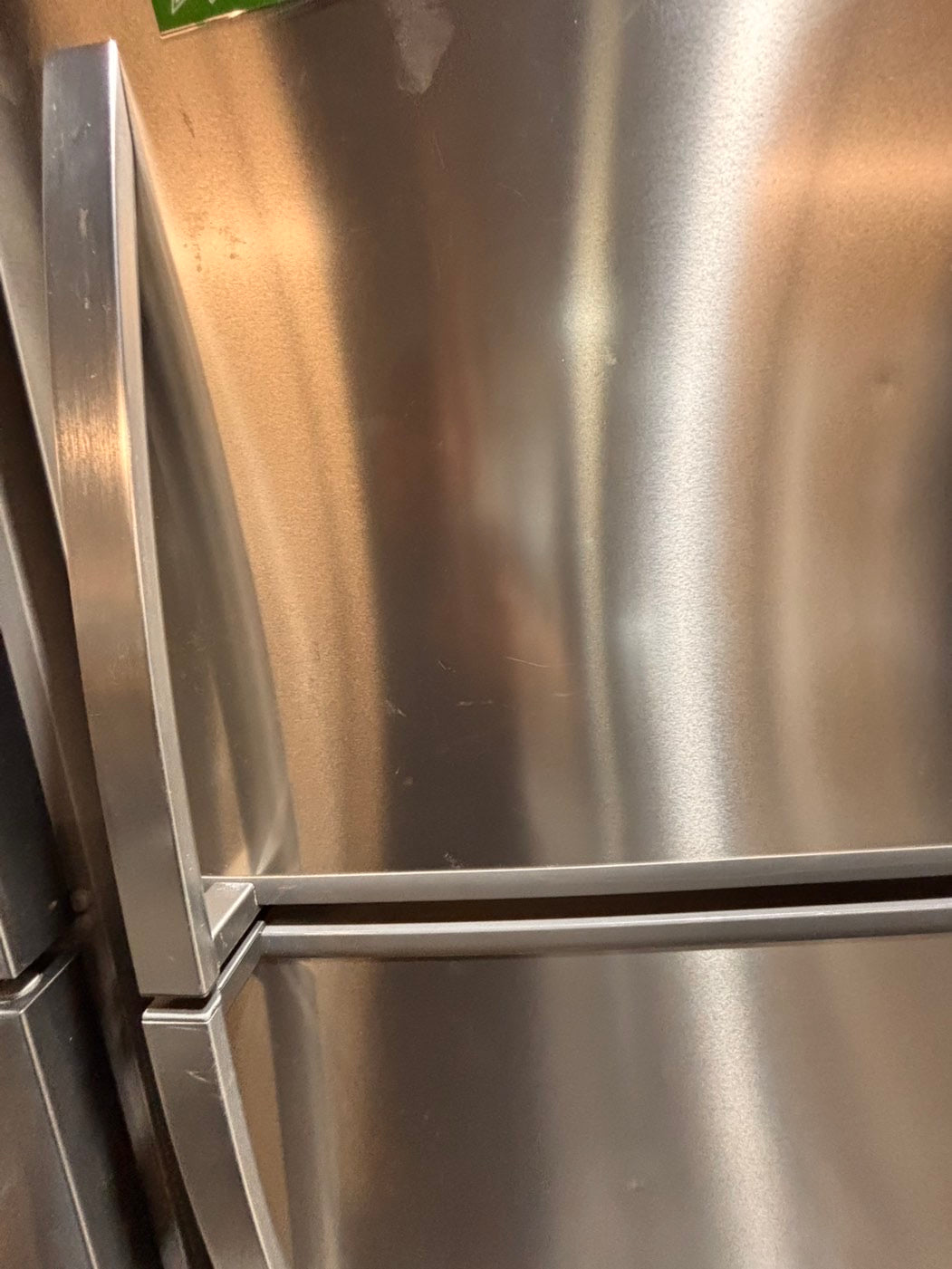 >*kenmore 33” Top freezer fridge   ,stainless steel. used-refurbished #RTKE91B