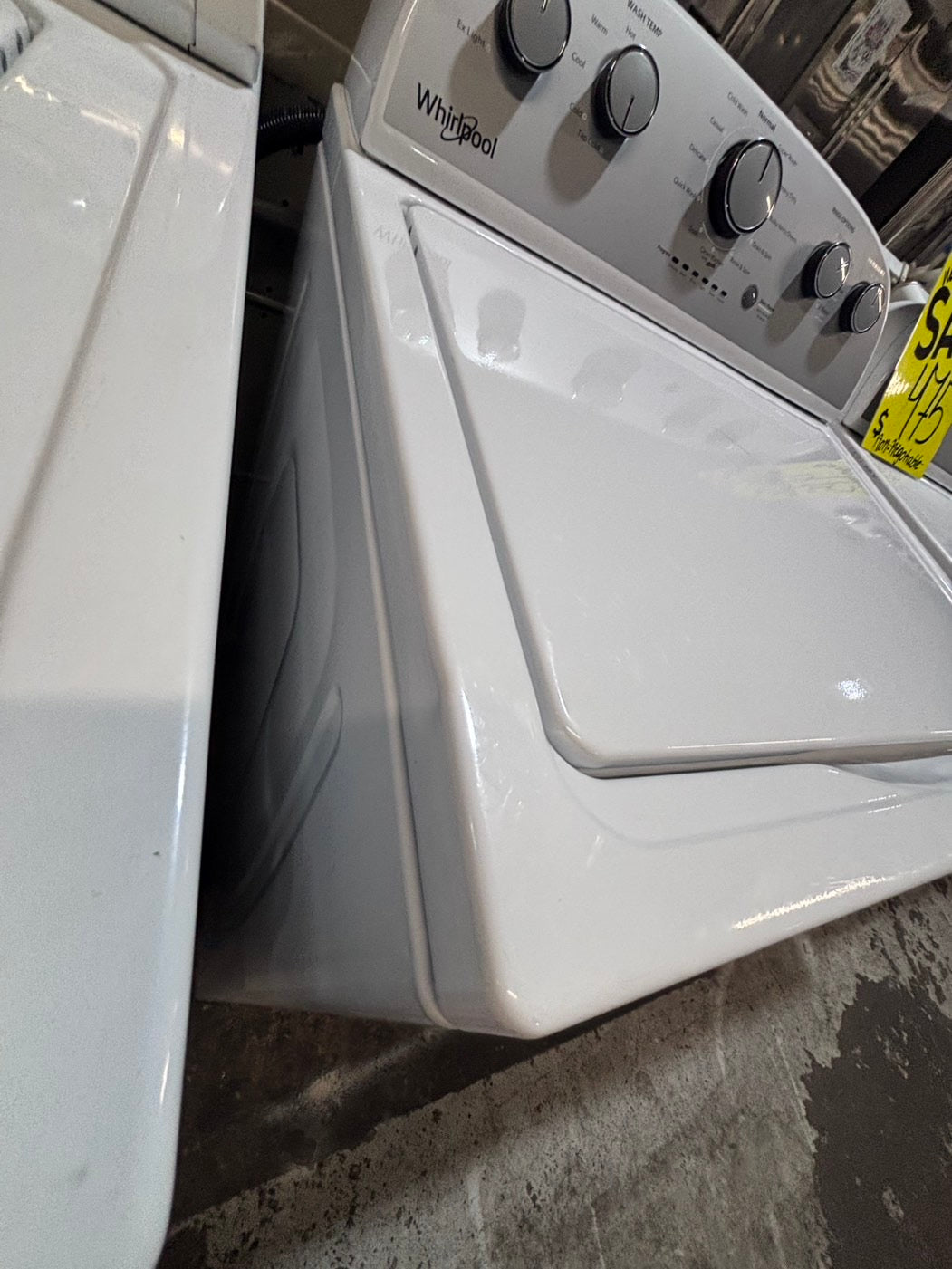 >*special🔥whirlpool top load washer  & electric dryer 220v  set top load side by side #MNY1YB